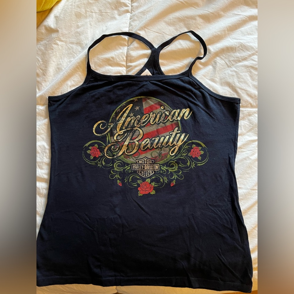 Large womens racerback tank